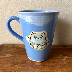 Kotor Pottery Cat Mug